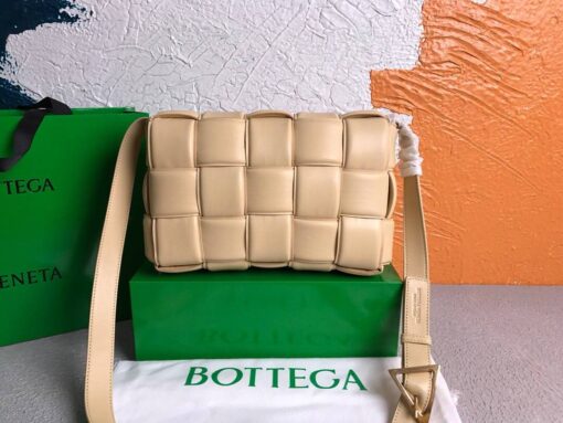 Replica Bottega Veneta BV 20206 Padded Cassette 591970 Porridge 3