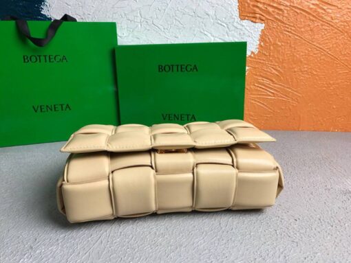 Replica Bottega Veneta BV 20206 Padded Cassette 591970 Porridge 6