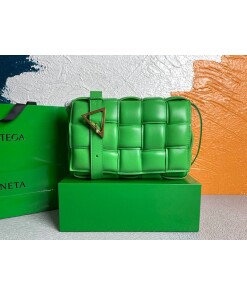 Replica Bottega Veneta BV 20206 Padded Cassette 591970 Light Green Gold