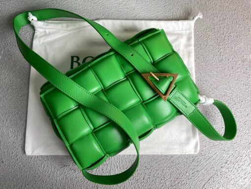 Replica Bottega Veneta BV 20206 Padded Cassette 591970 Light Green Gold 6