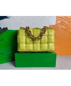 Replica Bottega Veneta BV 20206 Chain Cassette 631421 Yellow Gold