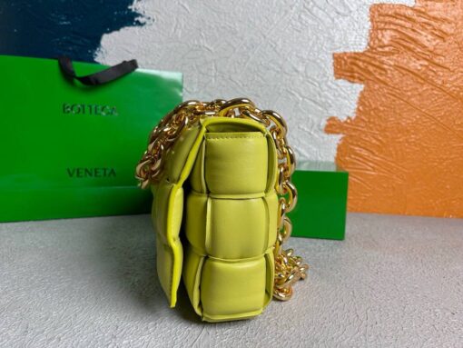 Replica Bottega Veneta BV 20206 Chain Cassette 631421 Yellow Gold 4