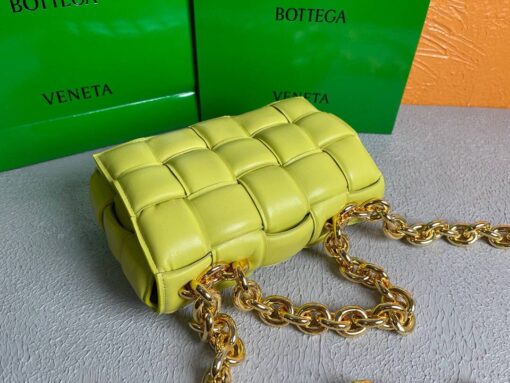 Replica Bottega Veneta BV 20206 Chain Cassette 631421 Yellow Gold 6