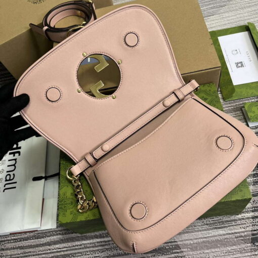 Replica Gucci 699268 Gucci Blondie Shoulder Bag Light pink leather 6