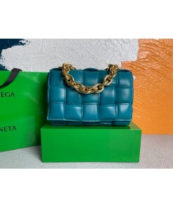 Replica Bottega Veneta BV 20206 Chain Cassette 631421 Mallard Gold