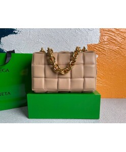 Replica Bottega Veneta BV 20206 Chain Cassette 631421 Light Pink Gold