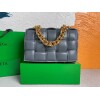 Replica Bottega Veneta BV 20206 Chain Cassette 631421 Dark Green Gold 11