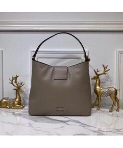 Replica Valentino 50027 Vsling Grainy Calfskin Hobo Bag Gray