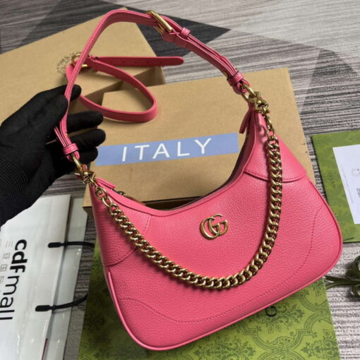 Replica Gucci 731817 Aphrodite Small Shoulder Bag Pink 3