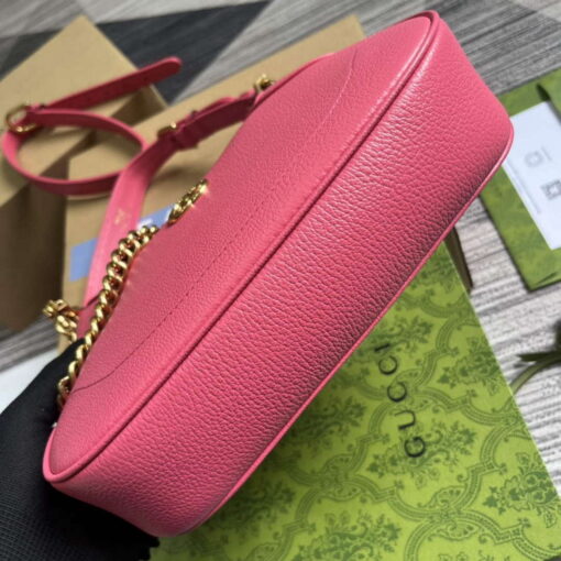 Replica Gucci 731817 Aphrodite Small Shoulder Bag Pink 6