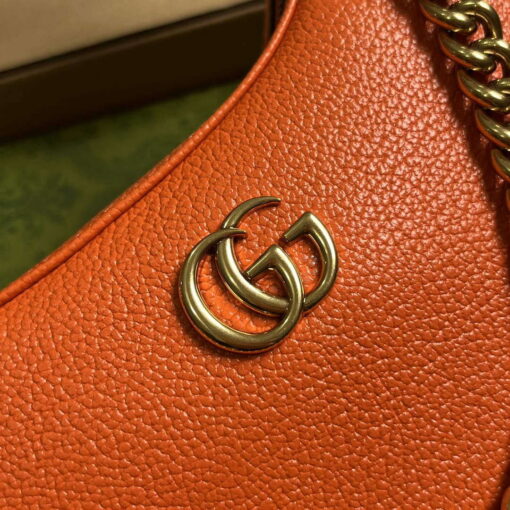 Replica Gucci 731817 Aphrodite Small Shoulder Bag Orange 6