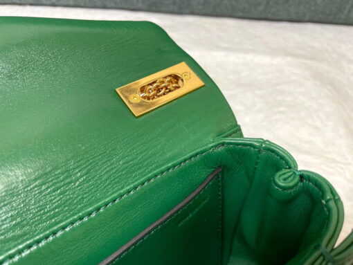 Replica Valentino One Stud Nappa Bag With Chain 1215 Green 7