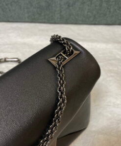 Replica Valentino One Stud Nappa Bag With Chain 1215 Black 2