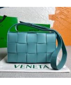 Replica Bottega Veneta BV 578004 Cassette Cross-body Bag 58890 Light Blue