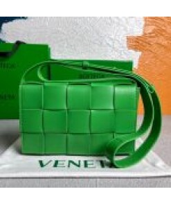 Replica Bottega Veneta BV 578004 Cassette Cross-body Bag 58890 Green