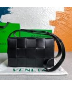 Replica Bottega Veneta BV 578004 Cassette Cross-body Bag 58890 Black