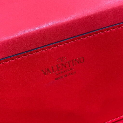 Replica Valentino 7300 Rockstud Alcove Grainy Calfskin BOX Bag XW2B0J73 Black 6