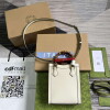 Replica Gucci 699532 Ophidia GG top handle mini bag Beige Brown 10