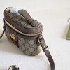 Replica Gucci 611001 GG Ophidia GG Cosmetic Case Beige &Red 10