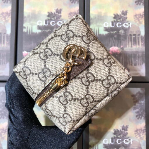 Replica Gucci 611001 GG Ophidia GG Cosmetic Case Beige Brown 5