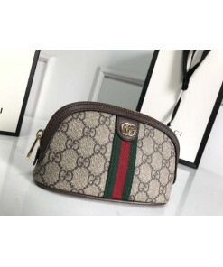 Replica Gucci 625550 Ophidia GG medium cosmetic case Beige &ebony