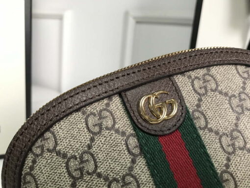 Replica Gucci 625550 Ophidia GG medium cosmetic case Beige &ebony 2