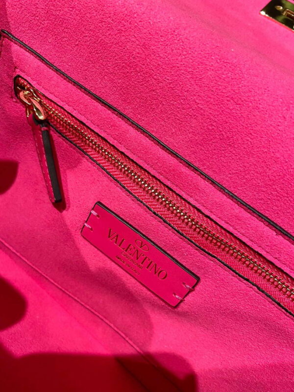 Replica Valentino V0082 Vsling Mini Bag With Sparkling Embroidery Plum 7