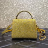 Replica Valentino 1W2B0G97TZA0FO Vsling Mini Handbag With Sparkling Embroidery Green 10