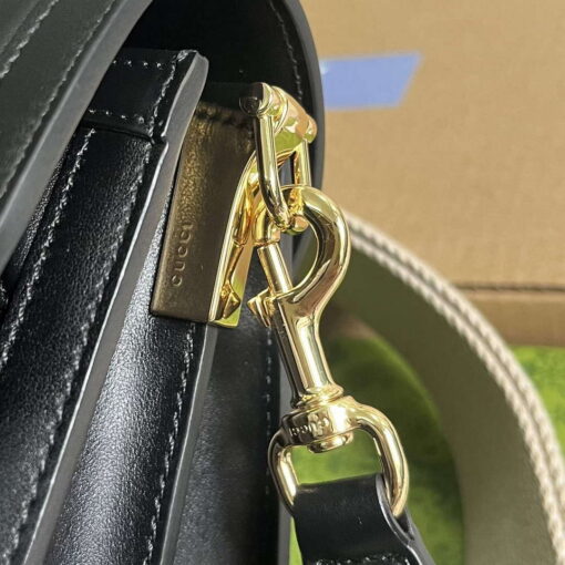 Replica Gucci 736877 GG Matelassé Handbag Black 5