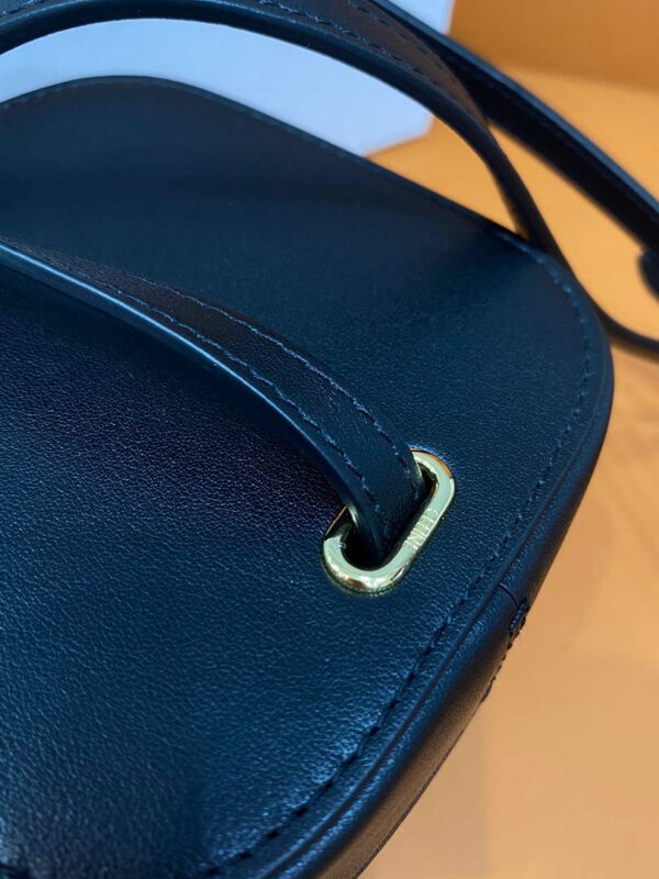 Replica Celine 199263 SMALL BOX cuir triomphe in Smooth Calfskin Black 7