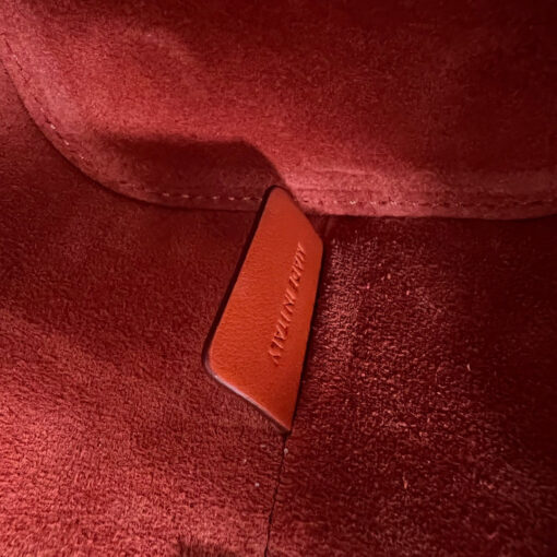 Replica Celine 199263 SMALL BOX cuir triomphe in Smooth Calfskin Orange Red 7