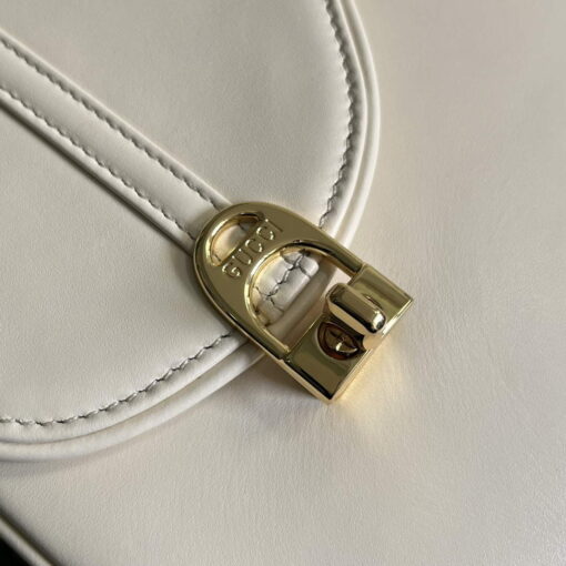 Replica Gucci 740988 Equestrian inspired shoulder bag White 4