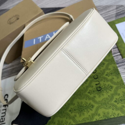 Replica Gucci 740988 Equestrian inspired shoulder bag White 5