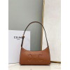 Replica Celine 198153 Shoulder Bag Cuir Triomphe in Smooth Calfskin Red 11