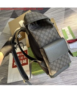 Replica Gucci 598140 Ophidia GG medium backpack Grey 2