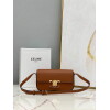 Replica Celine 194143 Triomphe Shoulder Bag in Natural Calfskin Black 10