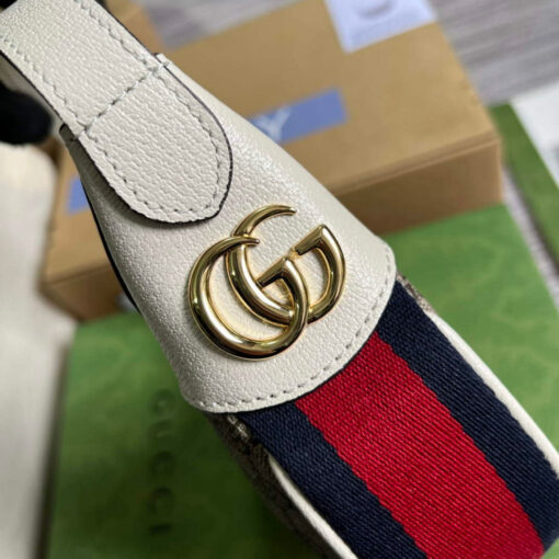 Replica Gucci 658551 Ophidia GG Mini Bag White 7