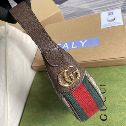 Replica Gucci 658551 Ophidia GG Mini Bag Brown 3