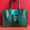 Replica Goyard VILLETMMLTY08CL08X Villette Tote Bag MM Blue 10