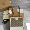 Replica Gucci 479197 Padlock Medium GG Shoulder Bag White 10