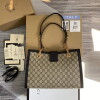 Replica Gucci 479197 Padlock Medium GG Shoulder Bag White 9