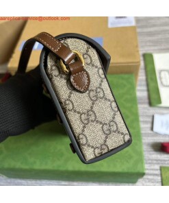 Replica Gucci 699296 Gucci Horsebit 1955 mini bag Brown 2