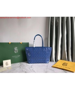 Replica Goyard Artois PM Bag PMLTY09CL09P Blue 2