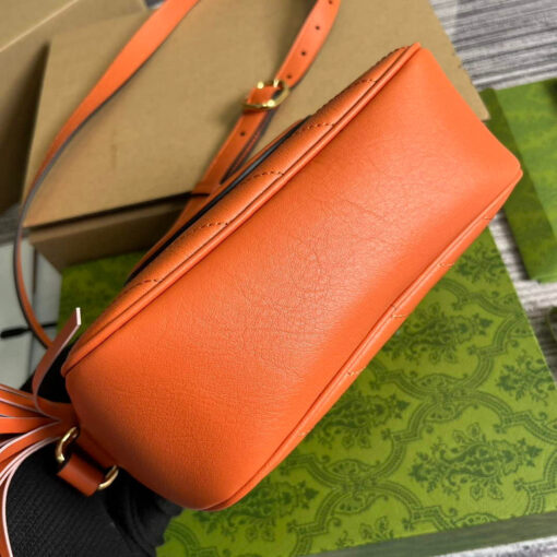 Replica Gucci 742360 Gucci Blondie Small Shoulder Bag Orange 4