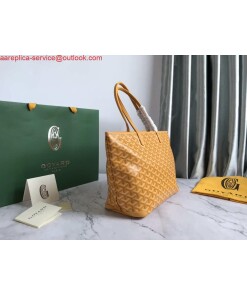 Replica Goyard Artois PM Bag PMLTY09CL09P Yellow 2