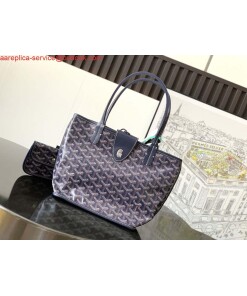 Replica Goyard ANJOUSMINCG07TY07P Anjou Mini Bag Navy Blue