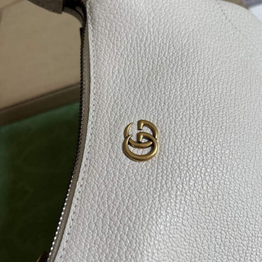 Replica Gucci 739076 Aphrodite shoulder bag with Double G White 4