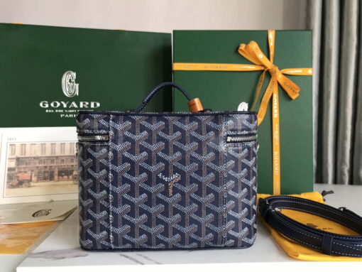 Replica Goyard MUSEVAPMLTY01CL03P Muse Vanity Case PM Bag Black 4