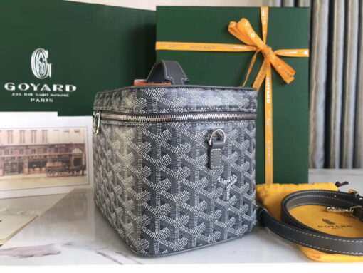 Replica Goyard MUSEVAPMLTY01CL03P Muse Vanity Case PM Bag Gray 2