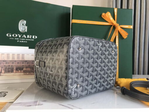 Replica Goyard MUSEVAPMLTY01CL03P Muse Vanity Case PM Bag Gray 4